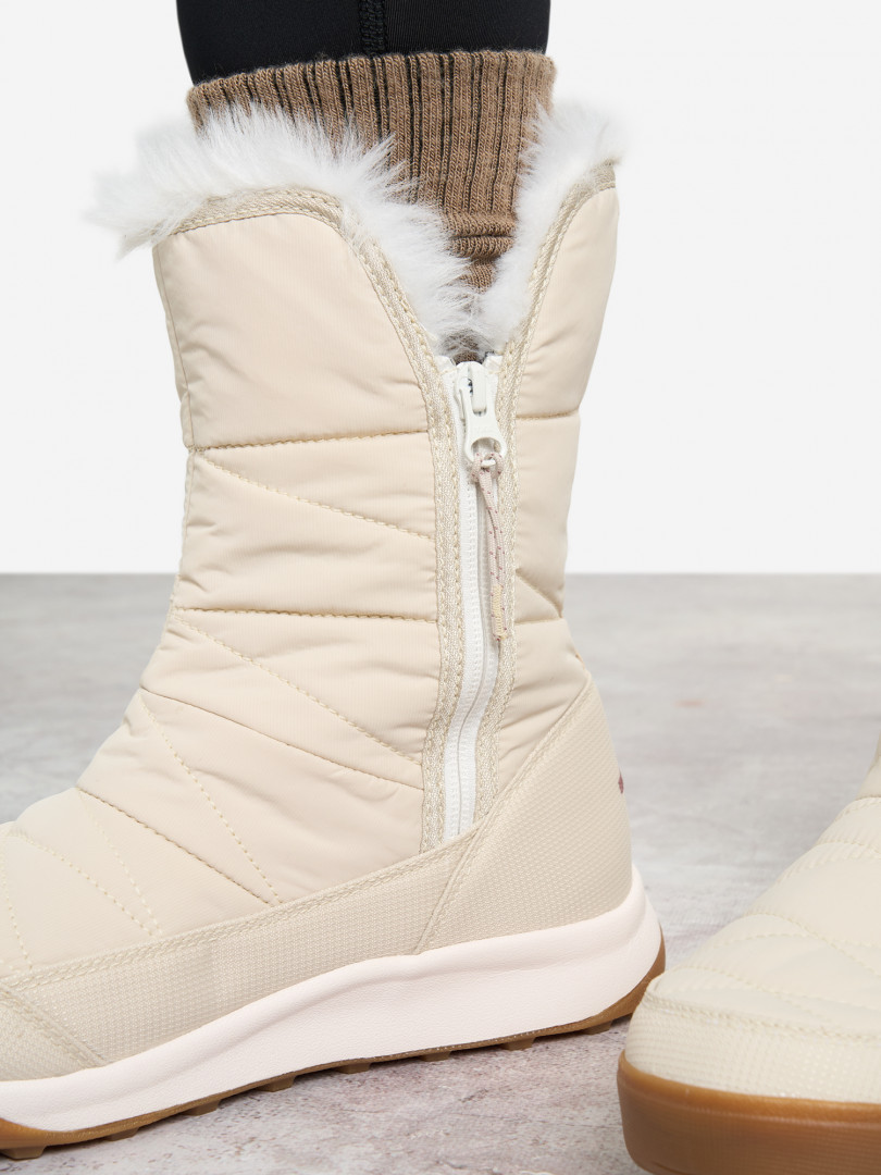 фото Сапоги утепленные женские columbia minx slip v, бежевый