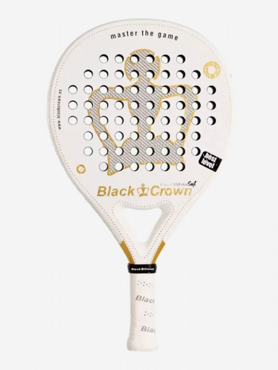 Ракетка для падела Black Crown Piton White Soft 2025