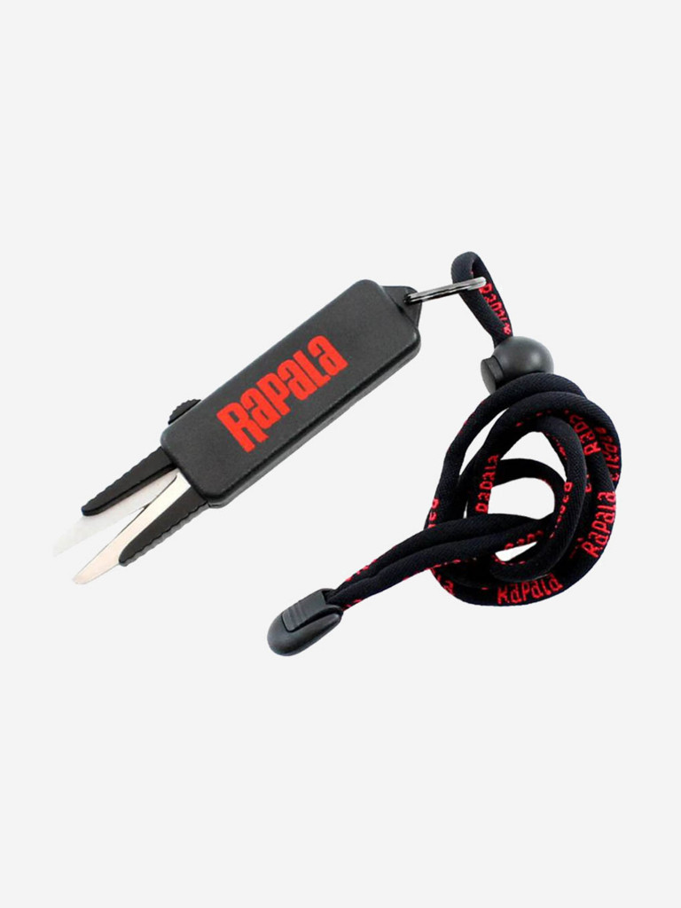 Ножницы для рыбалки Rapala Ez Stow, в комплекте шнурок, длина - 11,5см