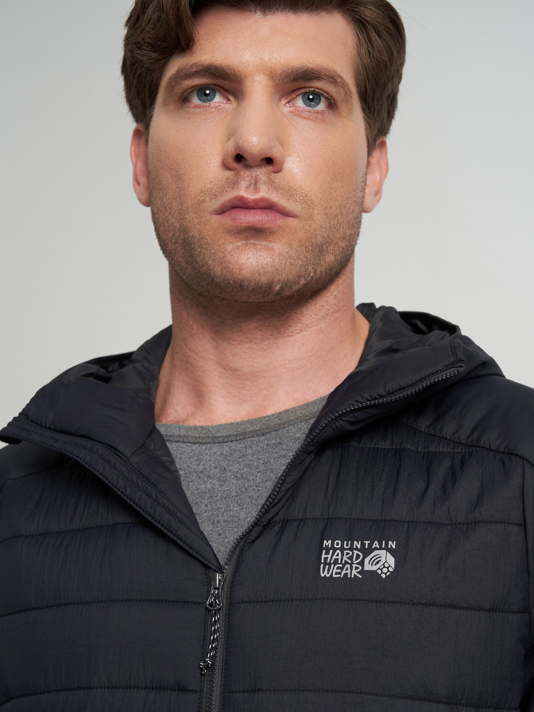 Куртка утепленная рипстоп мужская Mountain Hardwear Free Element Hooded Jacket