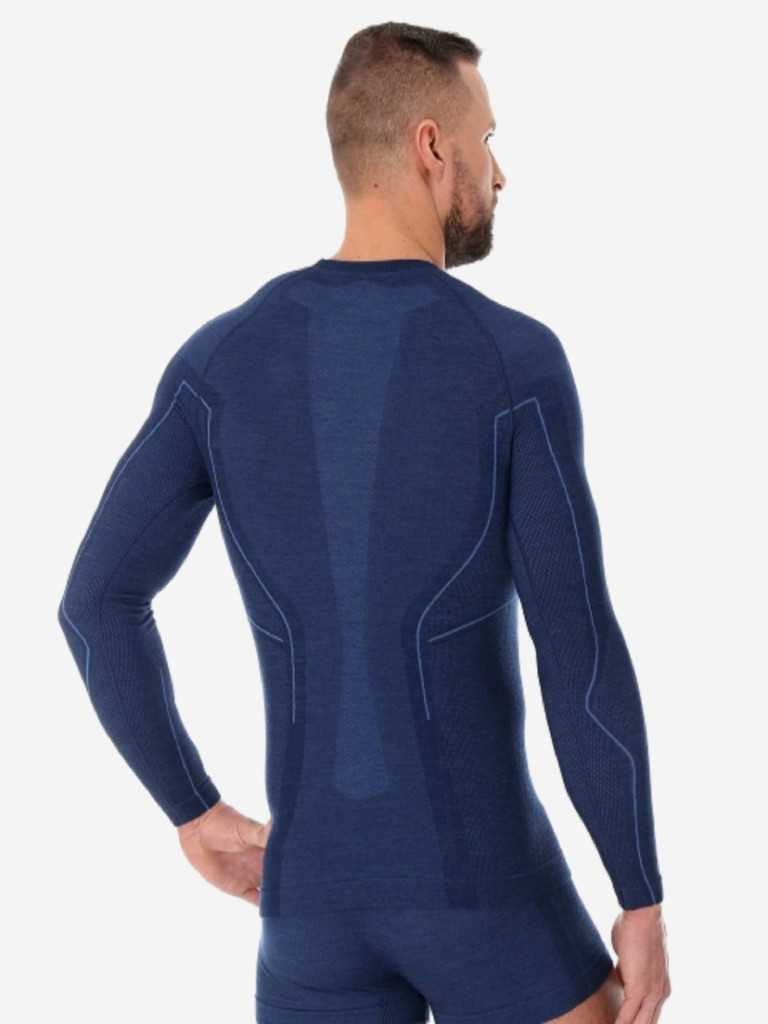 Футболка мужская с длинным рукавом Brubeck Active Wool