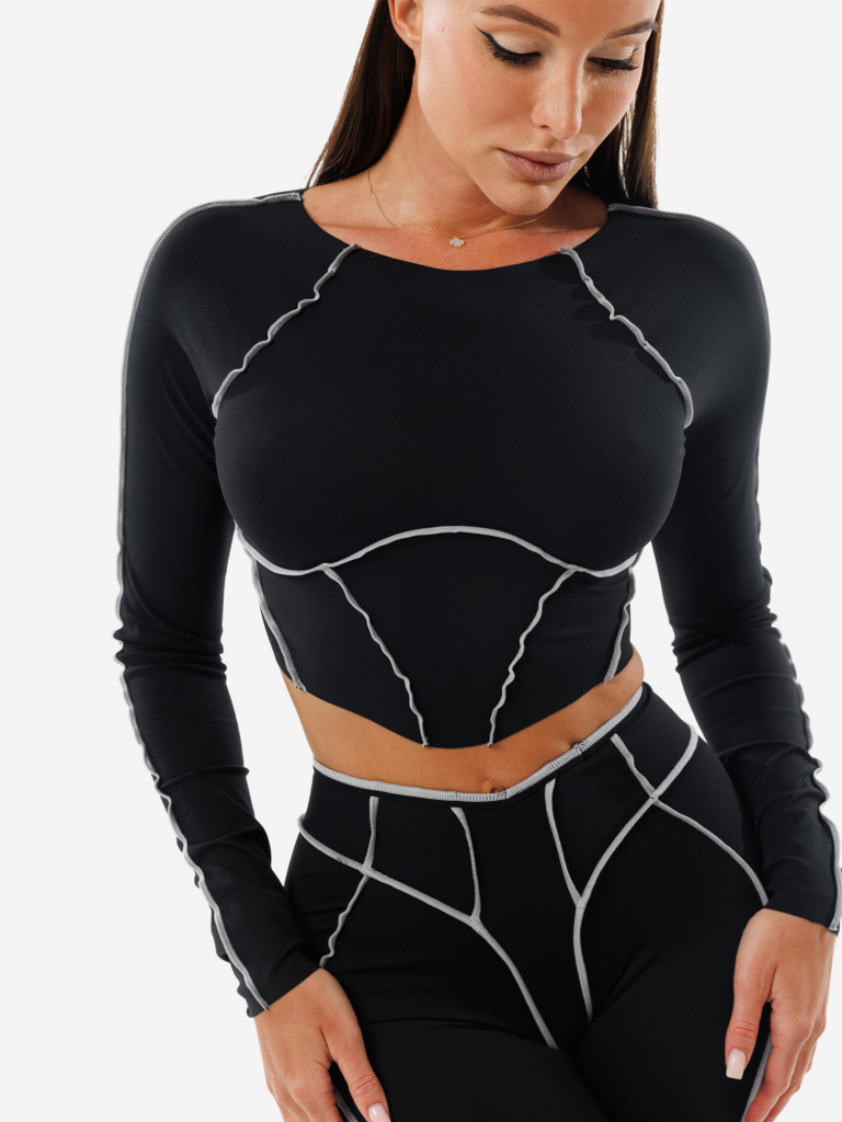 Рашгард женский Lululit Candy Long Tee