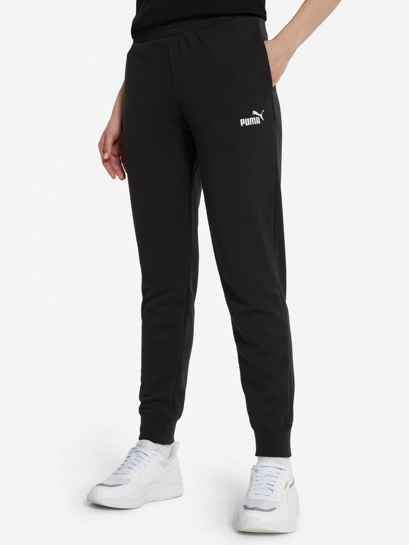 фото Брюки женские puma ess small no. 1 logo, черный