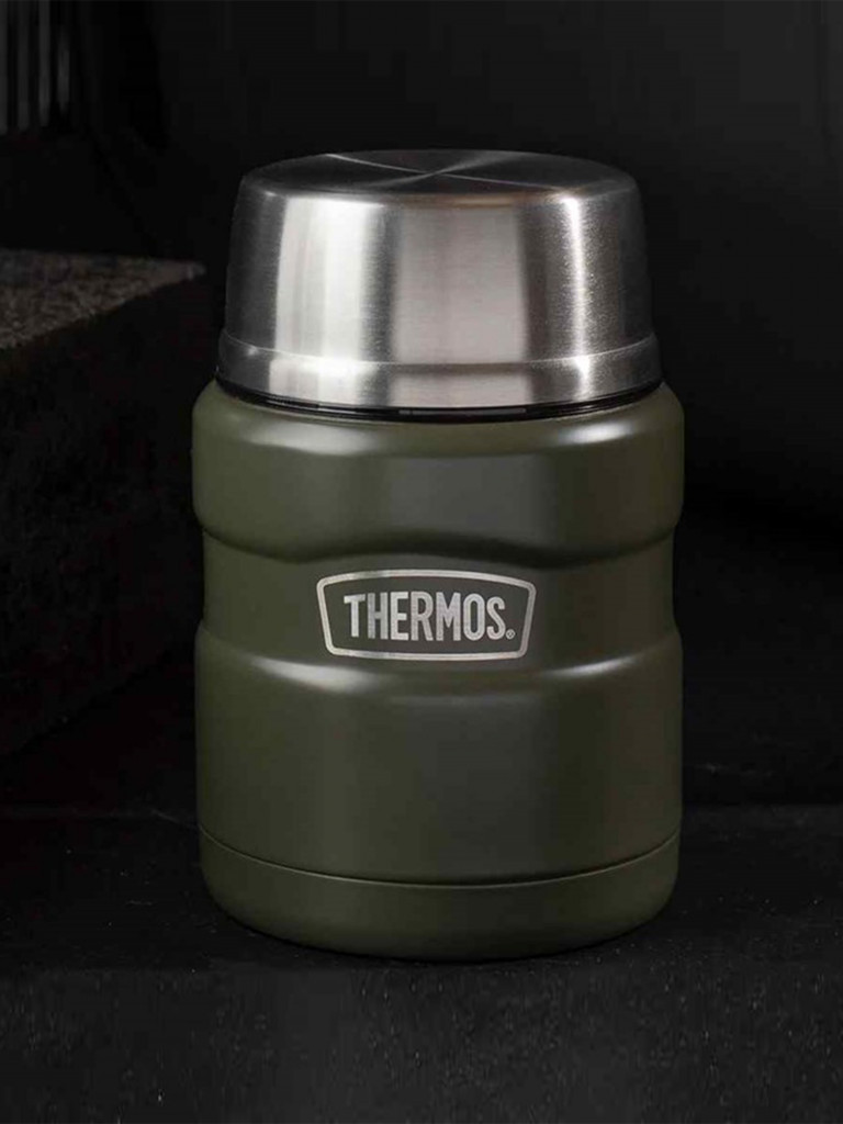 Термос для еды 470 мл THERMOS KING-3000 зелёный