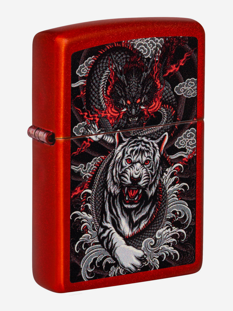Зажигалка бензиновая ZIPPO 48933 Dragon Tiger