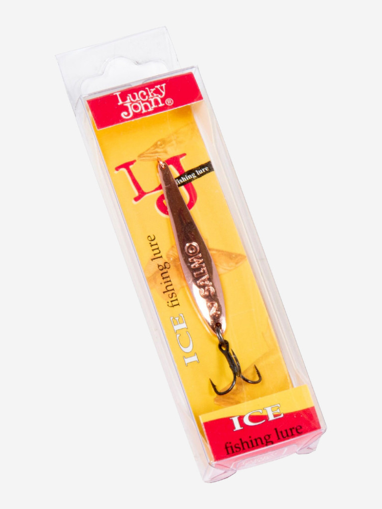 Блесна вертикальная зимняя Lucky John S-2 с тройником, вес 3 г