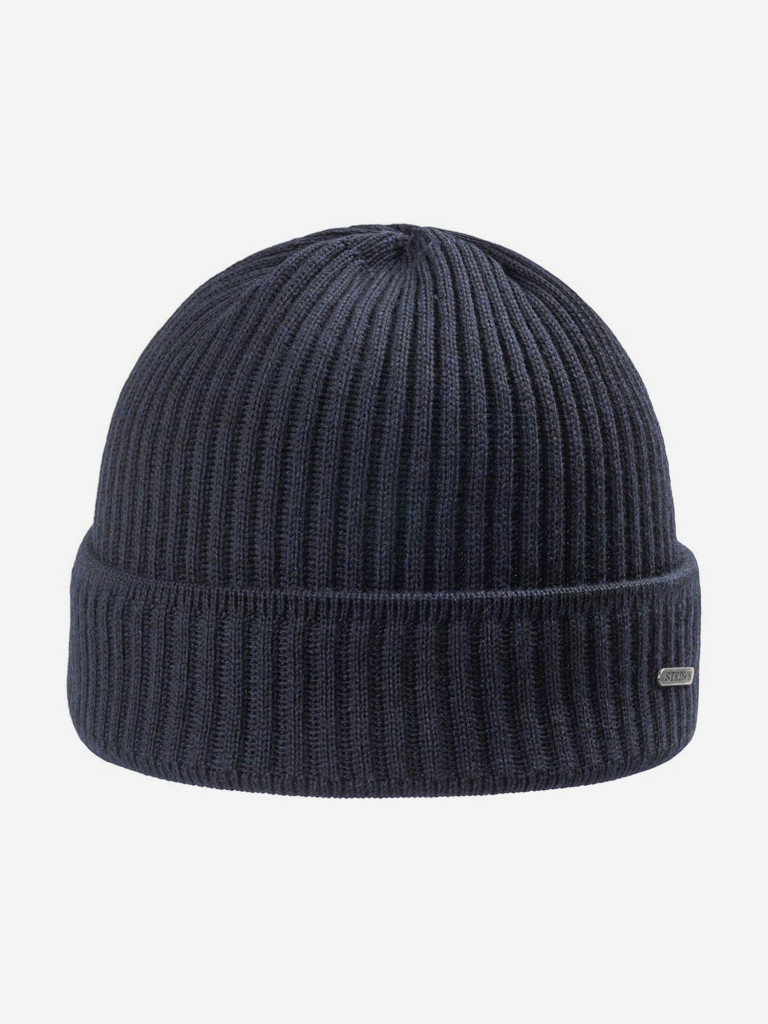 Шапка с отворотом STETSON 8529301 PARKMAN (синий)