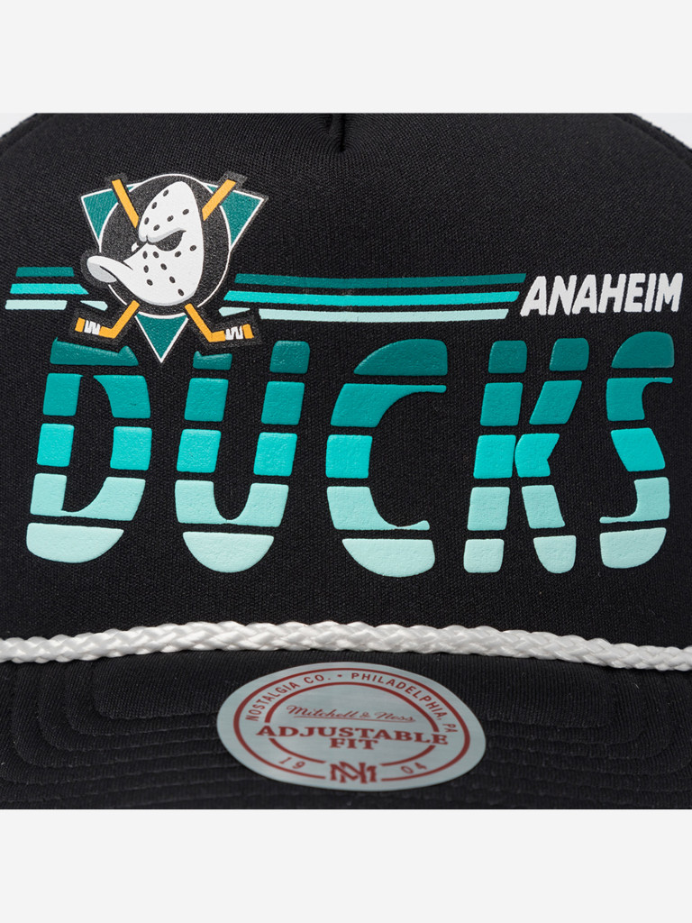 Бейсболка с сеточкой MITCHELL NESS HT11489-ADUBLCK Anaheim Ducks NHL (черный)