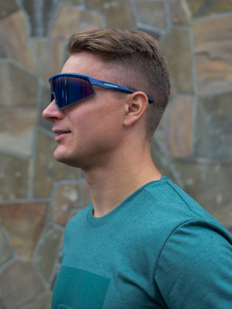 Очки спортивные NoName Livigno Navy Blue солнцезащитные
