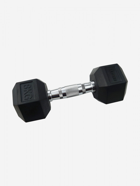 Гантель гексагональная обрезиненная KETTLER, 8 кг