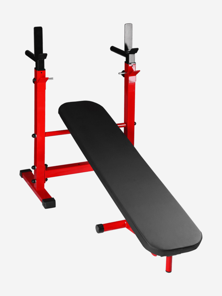 Складная скамья для жима Sportlim Альфа Черно-красная