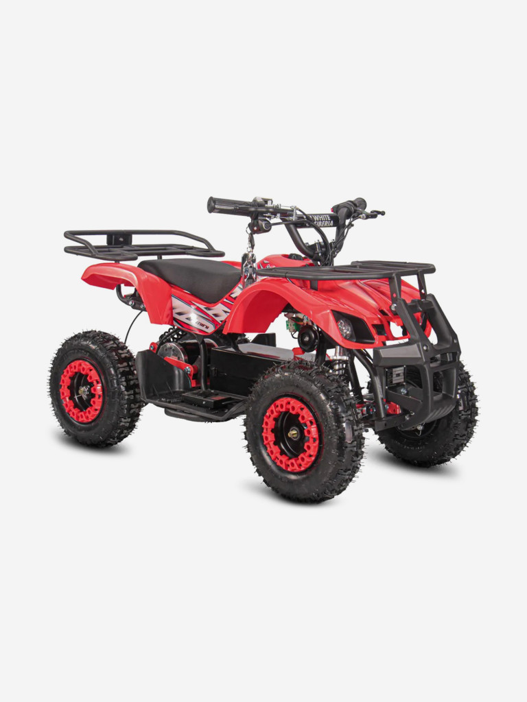 Детский электроквадроцикл WHITE SIBERIA SNEG MINI RED