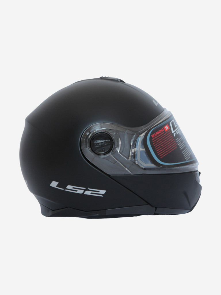 Мотошлем FF325 STROBE ELECTRIC SNOW Solid снегоходный LS2 (черный матовый)