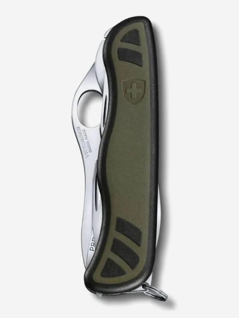 Складной нож Victorinox Military, функций: 10, 111мм, зеленый / черный, коробка картонная, 0.8461.mwch