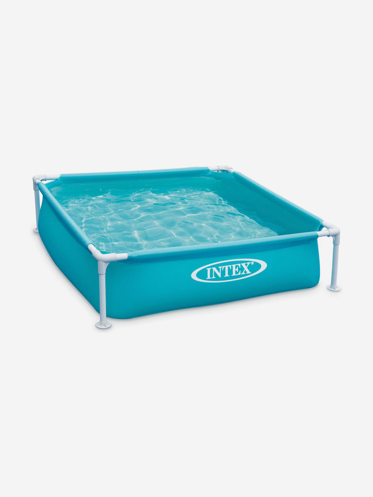 Каркасный бассейн Intex 57173 Mini Frame 122х122х30см, 2+ голубой цвет ...