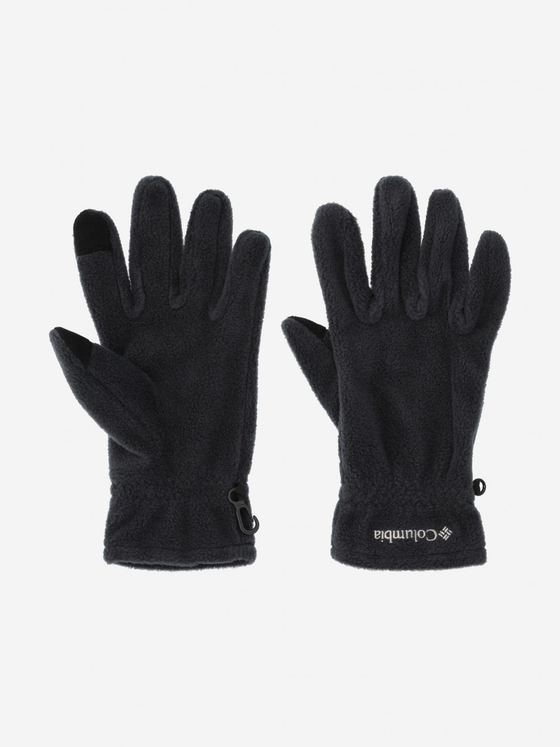 фото Перчатки мужские columbia men's steens mountain fleece glove, черный