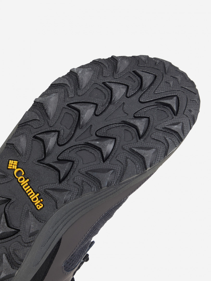 фото Полуботинки мужские columbia trailstorm waterproof, серый