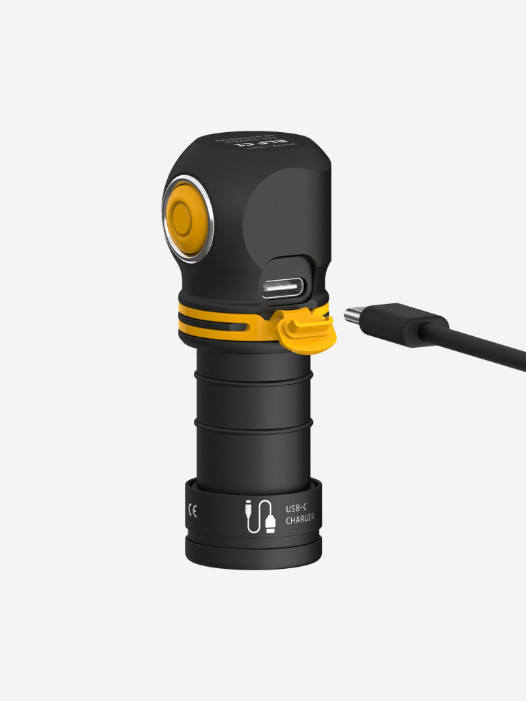 Фонарь налобный Armytek Elf C1 USB-C, 930 лм, телпый свет