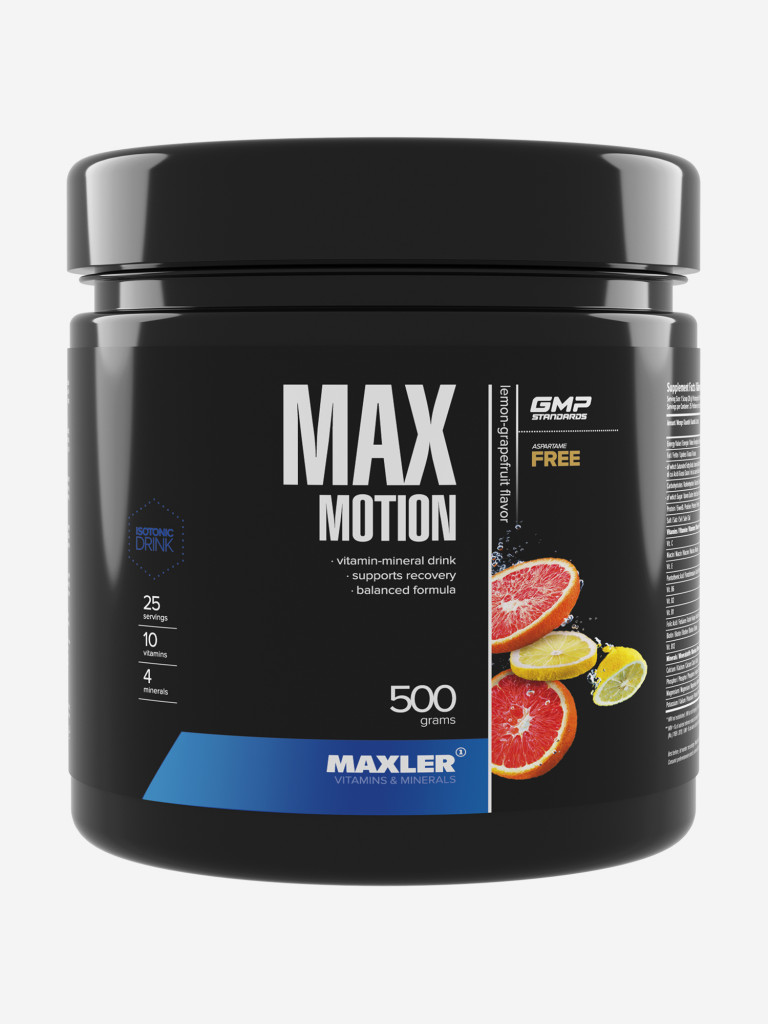 Изотоник Maxler Max Motion, 500 г - Лимон-грейпфрут