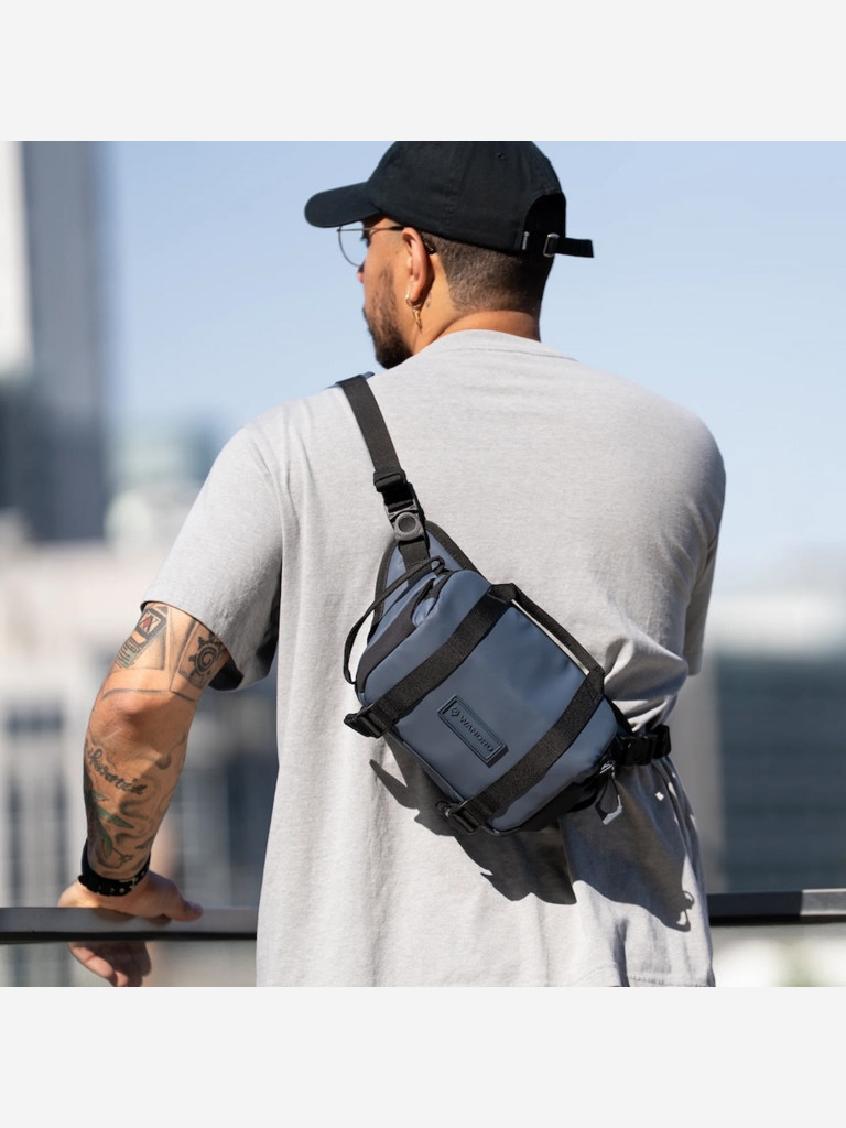Сумка WANDRD ROGUE Sling 4L V2, синий, 4 л.