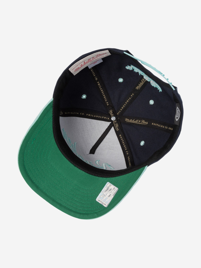 Бейсболка MITCHELL NESS HP9354-SKRNAVY Seattle Kraken NHL