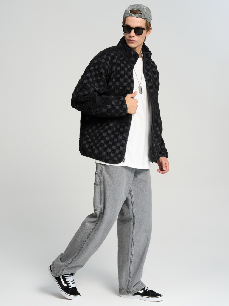 Куртка из шерпы мужская Vans Nights High Pile Jacket