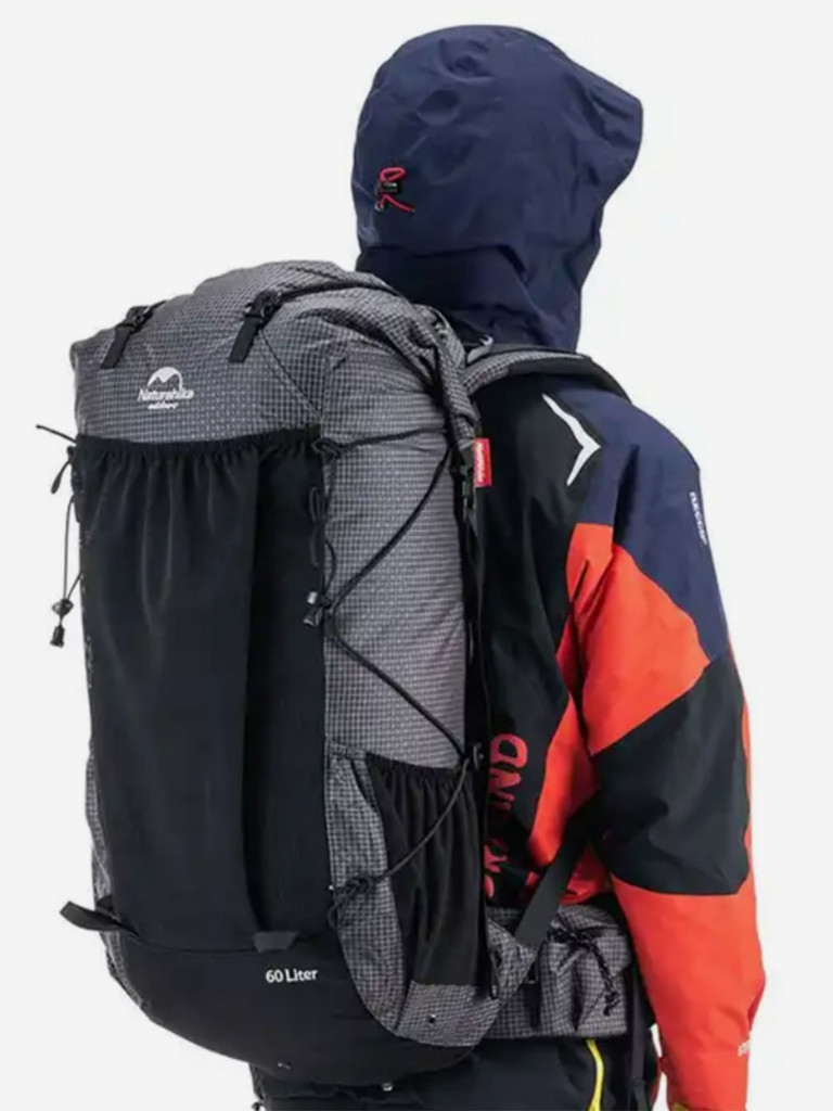 Рюкзак туристический Naturehike 60 л, черный