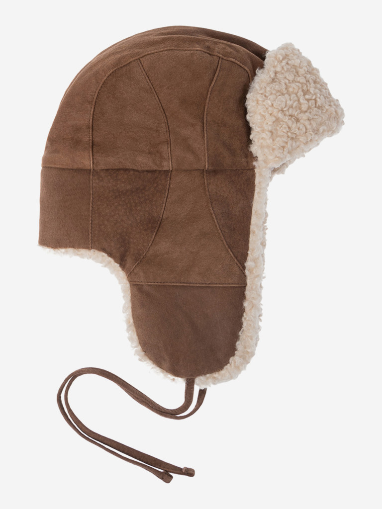 Шапка ушанка STETSON 9297105 BOMBER CAP WAXED PIGSKIN