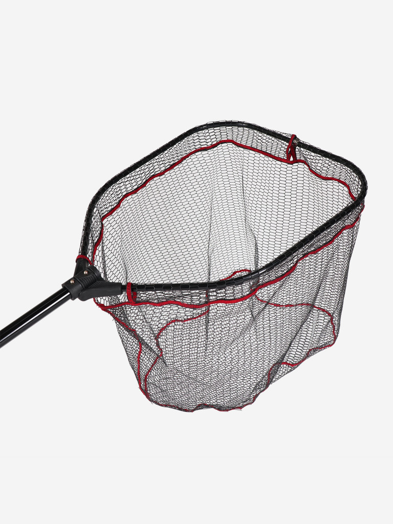 Подсачек складной телескопич. Namazu Pro NoKnot Net PVC, L-160 см, квадр.складной обод 50 см,PVC