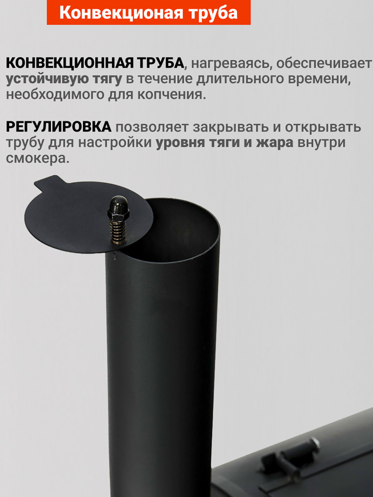 Угольный гриль барбекю Go Garden CHEF-Smoker 60