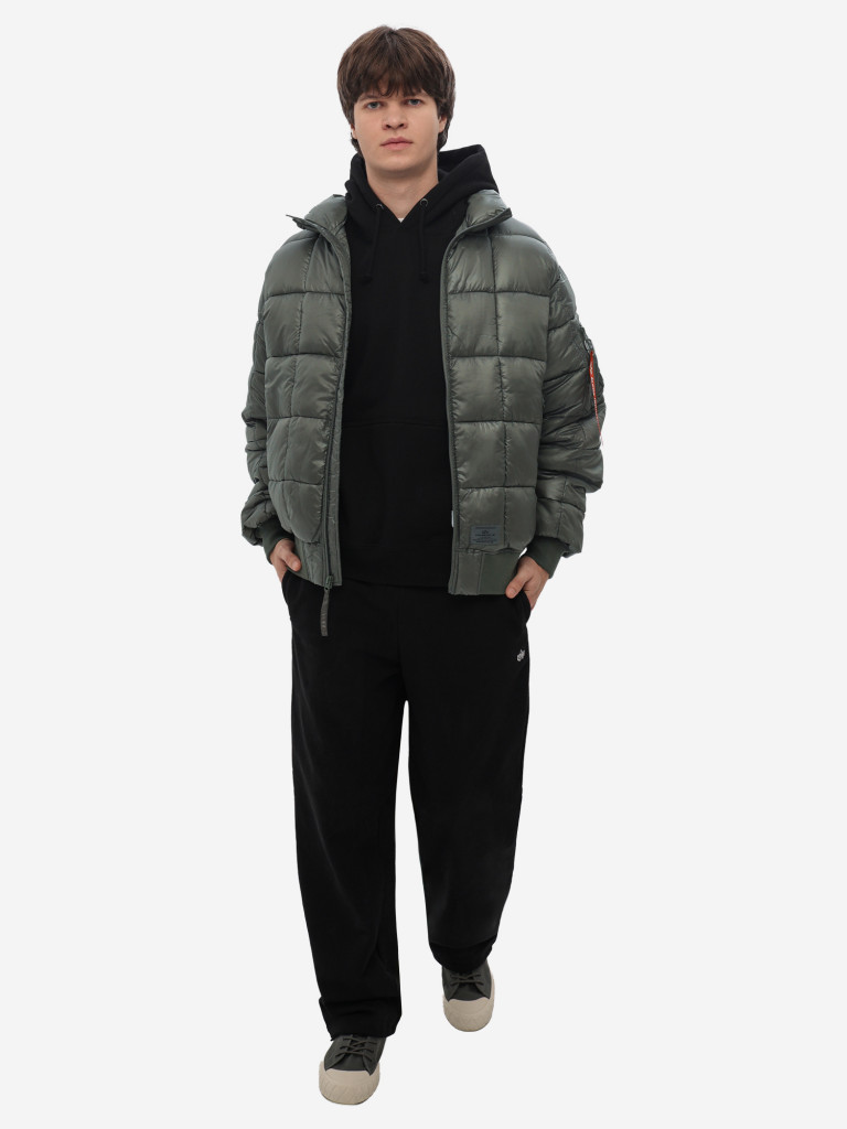 Бомбер зимний пуховый мужской MA-1 Puffer Alpha Industries