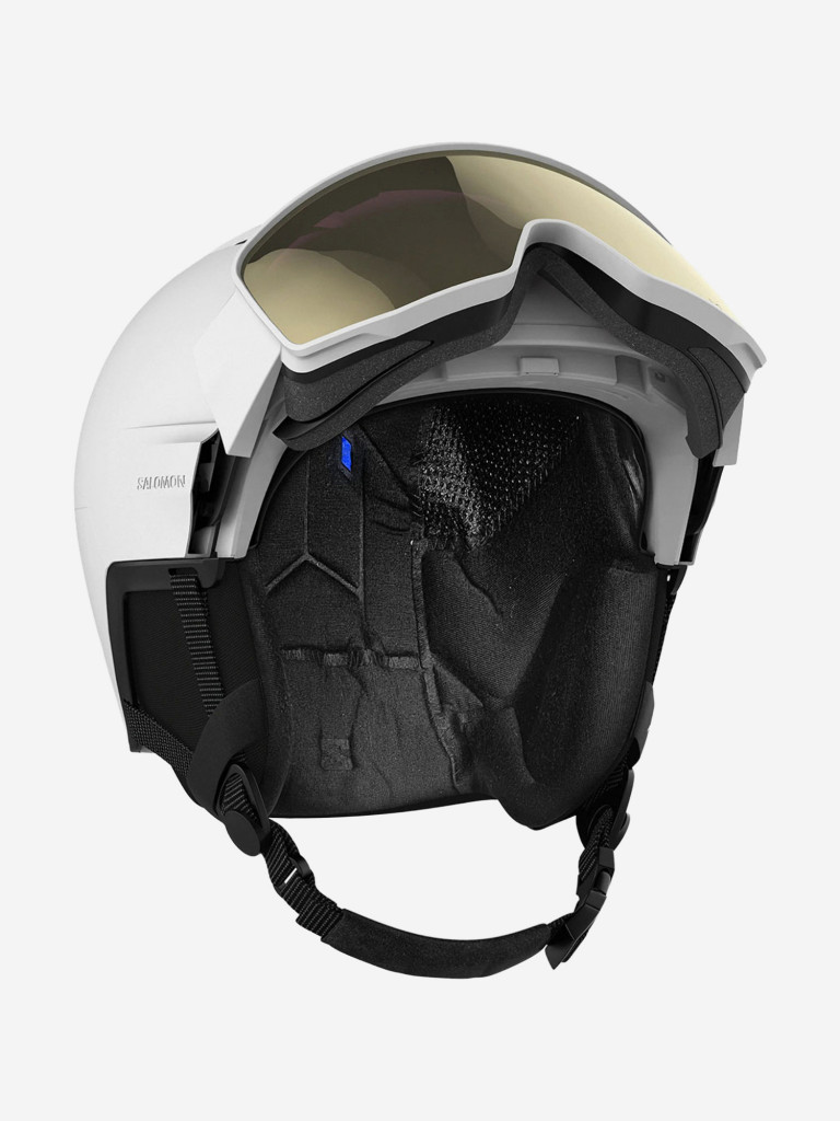 Горнолыжный шлем с визором Salomon Driver Pro Sigma Белый Cat. 3