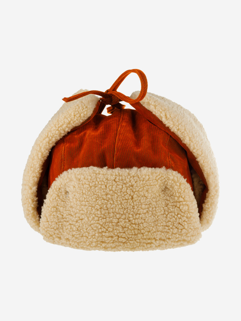 Шапка-ушанка STETSON 9291108 BOMBER CAP CORDUROY STETSON FREESTYLE (оранжевый)
