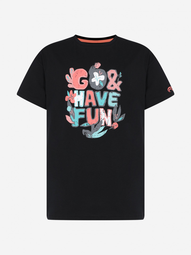 Футболка для девочек Outventure Черный 799₽