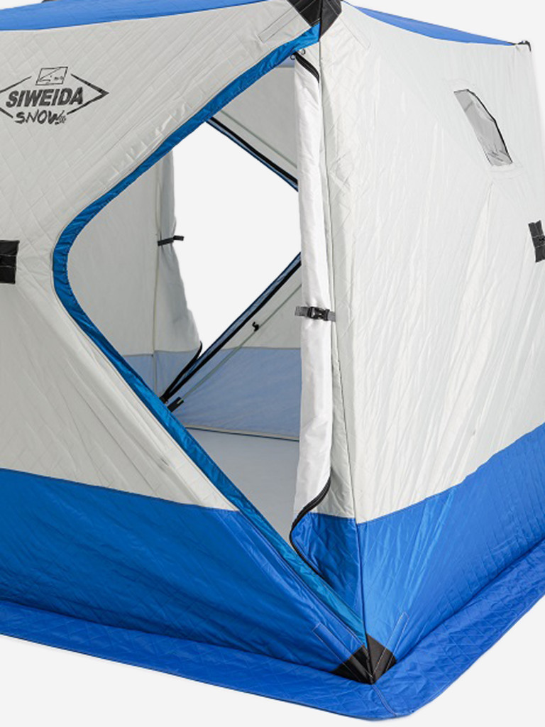 Палатка зимняя куб SIWEIDA SNOW трехслойная 240х240х210