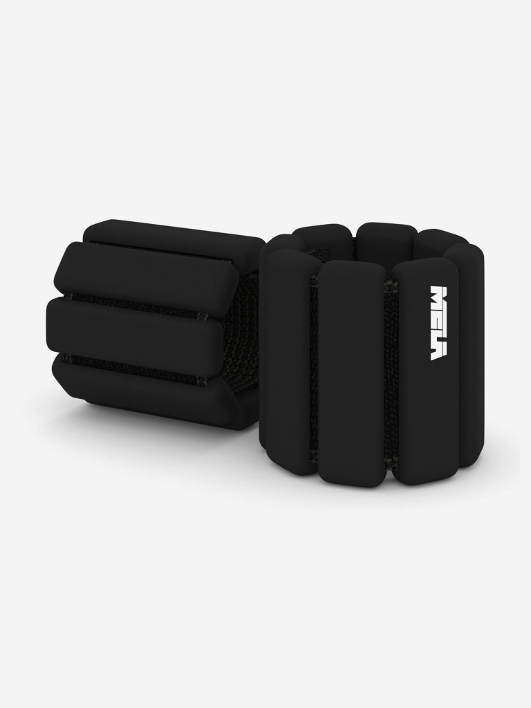 Утяжелители черные, 1 кг, 2шт, MELA