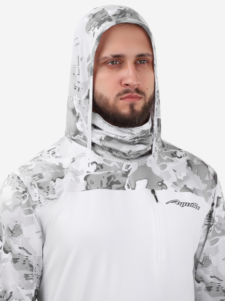 Джерси с капюшоном и баффом Аquatic Дж-08 для рыбалки и охоты