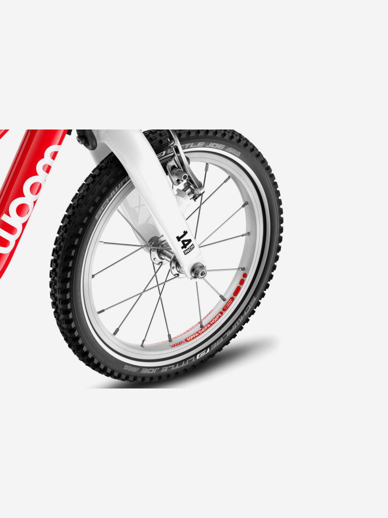 Велосипед детский Woom go 2 red 14"