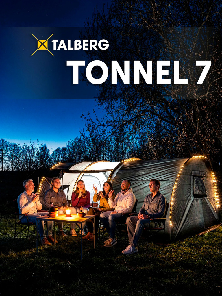 Палатка Talberg TONNEL 7, кемпинговая