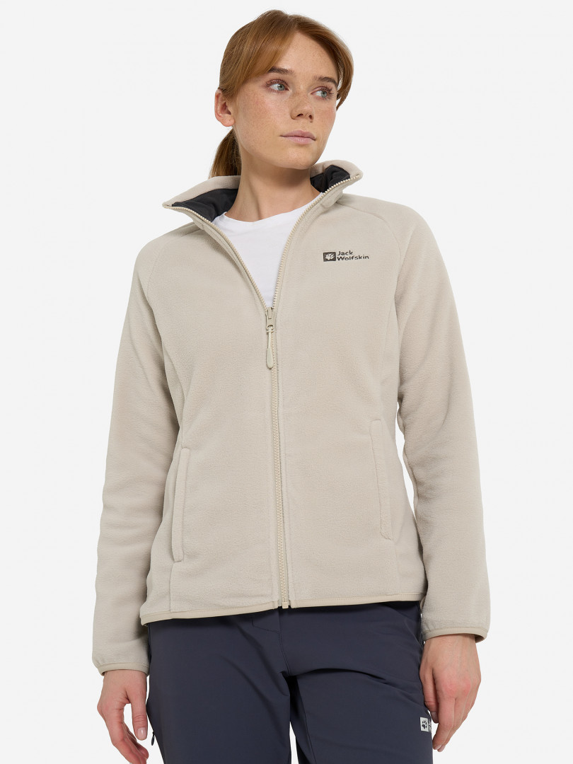 Джемпер флисовый женский Jack Wolfskin Moonrise Бежевый 9999₽