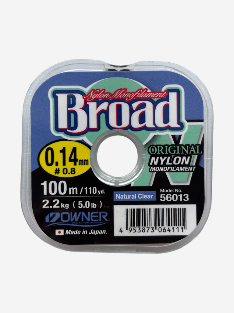 Леска Owner Broad 100 м 0,14 мм 2,2 кг