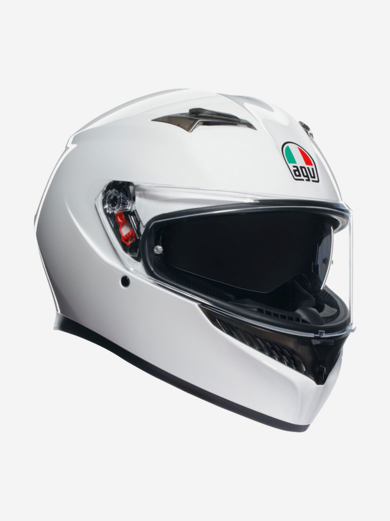 Мотошлем интеграл AGV K3 E2206 MPLK Mono Seta White