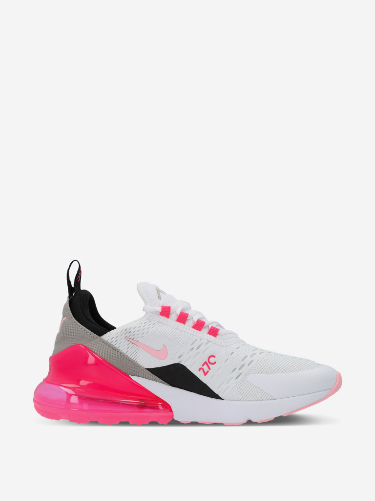 Pink and black nike 270 best sale