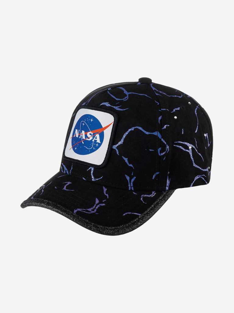 Бейсболка CAPSLAB CL/NASA/1/TAG/GLI NASA (черный)