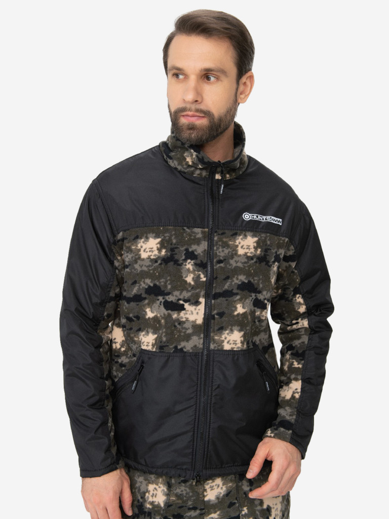 Костюм мужской Huntsman Пикник-ЛЮКС, демисезонный флисовый, для охоты и рыбалки