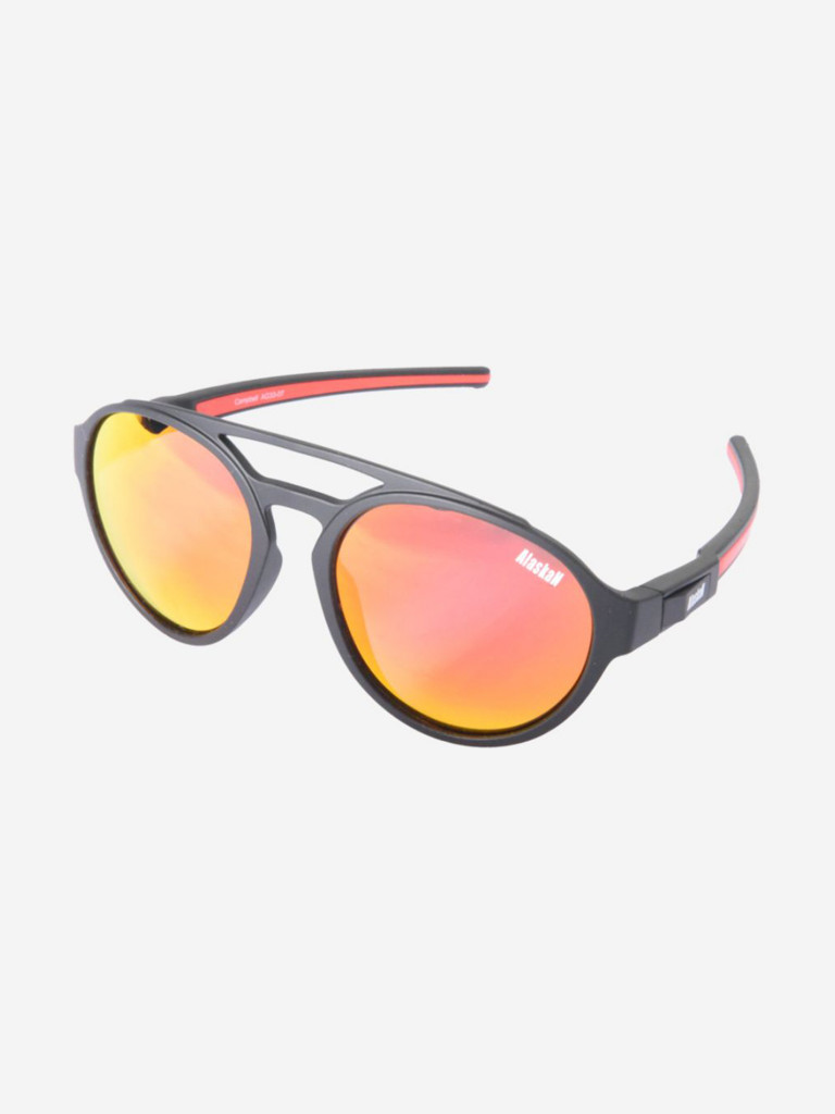 Поляризационные очки Alaskan AG33-07 Campbell grey-red revo для водителя, рыбака, спортсменов