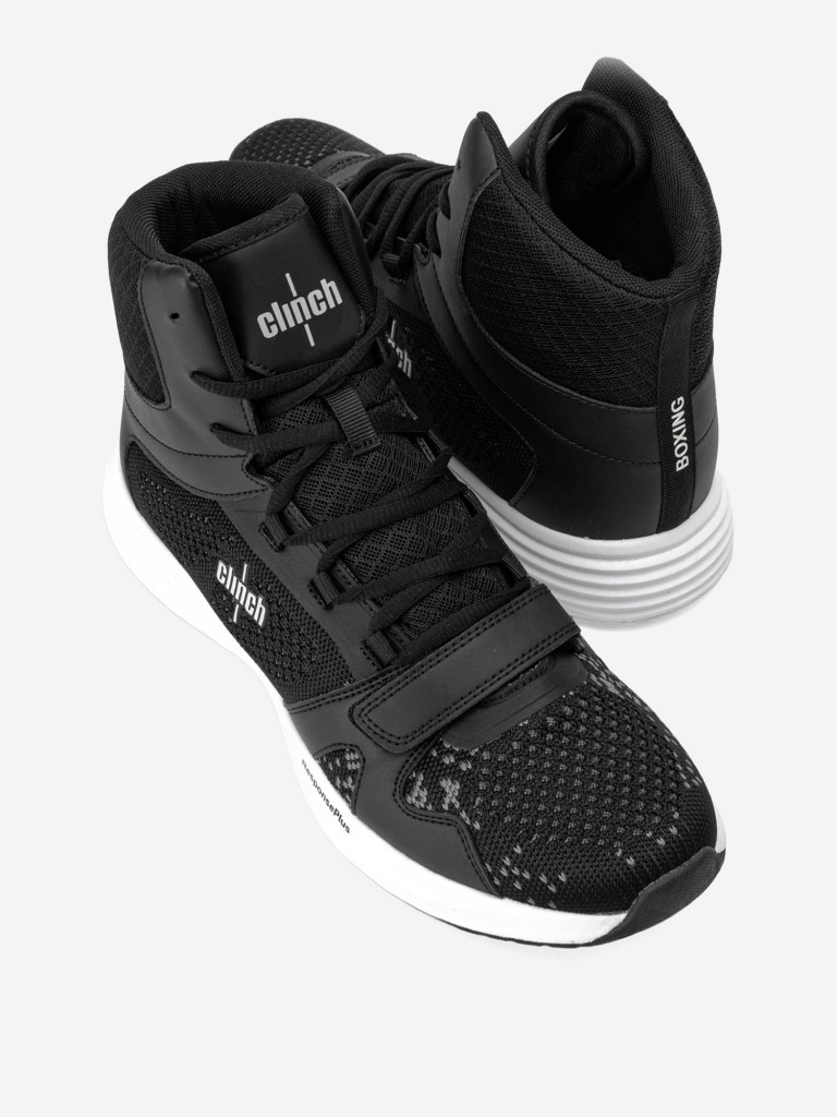 Боксерки Clinch Training черно-белые