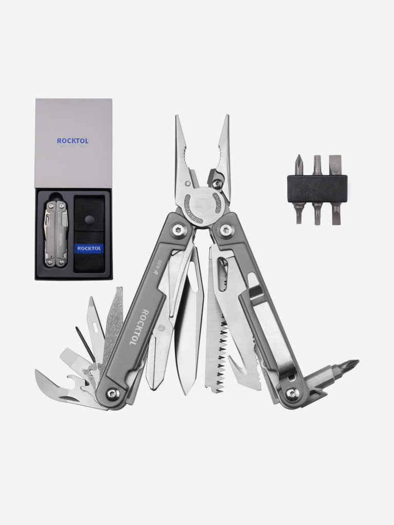 Мультитул туристический Rocktol Gen-R, 27 функций