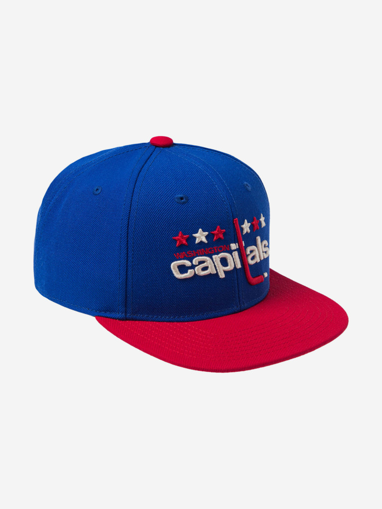 Бейсболка с прямым козырьком AMERICAN NEEDLE 21006A-WAC Washington Capitals Archive 400 NHL (синий)
