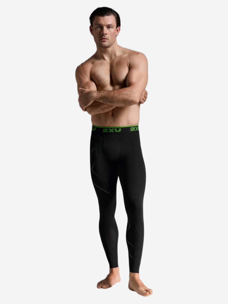 Компрессионные тайтсы 2XU Refresh Recovery Compression T Lights Black